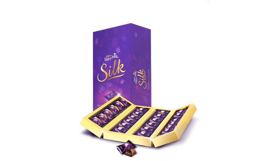 Cadbury Dairy Milk Silk Pralines Collection   Box  240 grams